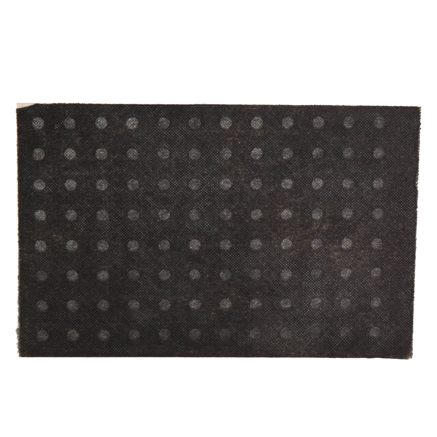 Perforated sound absorbing plate